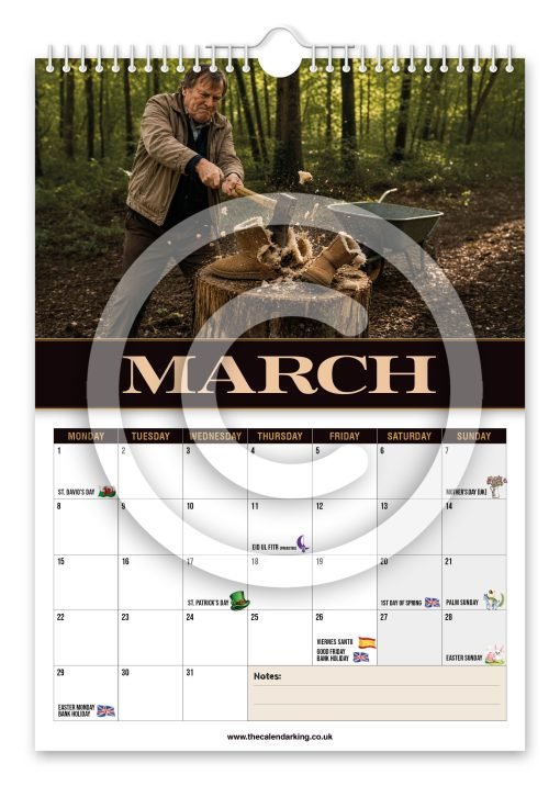 Roy Chopper Novelty Calendar - Image 4