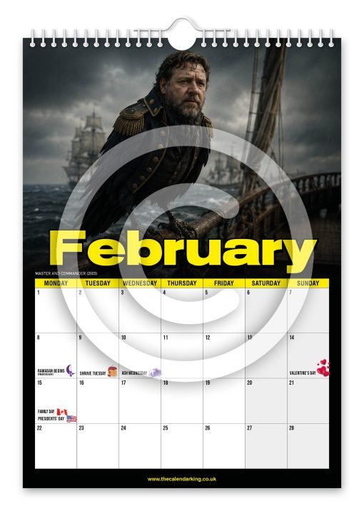 Russel Crow Novelty Calendar - Image 3