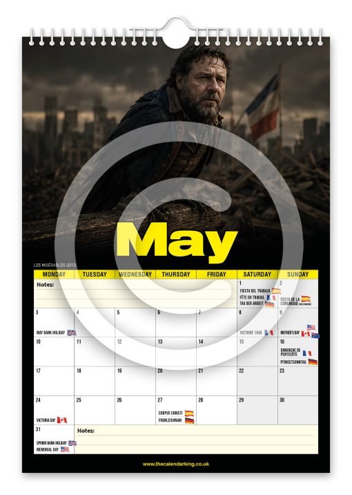 Russel Crow Novelty Calendar - Image 6
