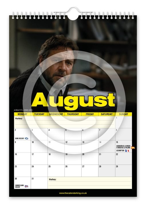 Russel Crow Novelty Calendar - Image 9