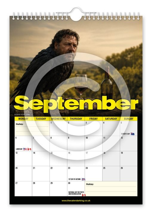 Russel Crow Novelty Calendar - Image 10