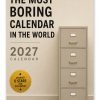 The Most Boring Calendar in The World Novelty Calendar