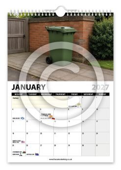 Alternative view of The Most Boring Calendar in The World Novelty Calendar