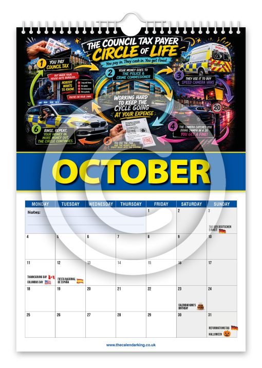 You're Local Council Novelty Calendar - Image 11
