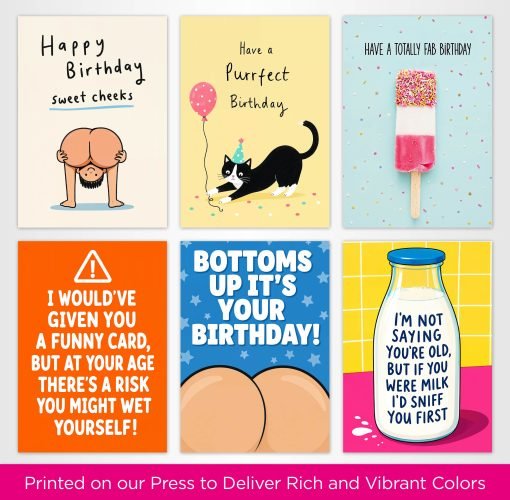 Funny Birthday Card Selection Pack - 016 - Image 3