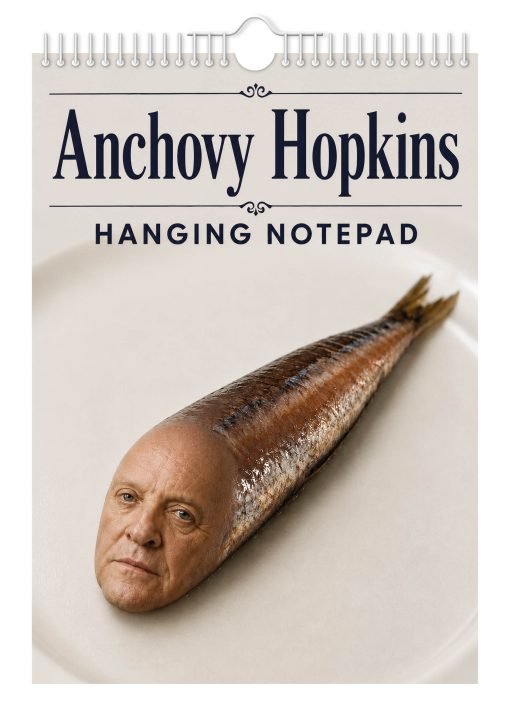 Anchovy Hopkins - A4 Hanging Notepad