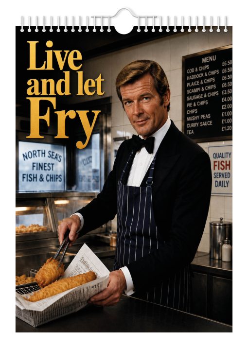 Live and let Fry - A4 Hanging Notepad
